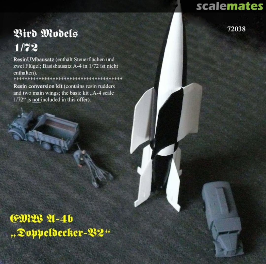 Boxart EMW A-4b "Doppeldecker-V2" 72038 Bird Models Boxart EMW A-4b "Doppeldecker-V2" 72038 Bird Models
