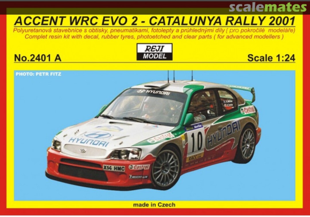 Boxart Hyundai Accent WRC EVO 2 2401A REJI Model