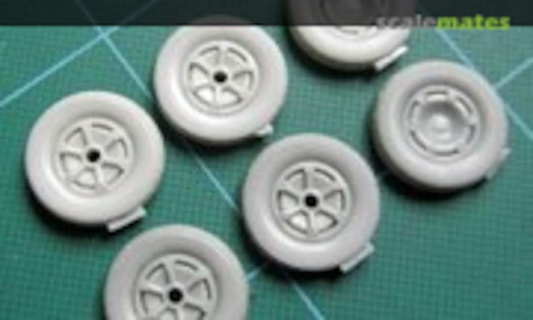 1:48 AB41 Desert Wheels and Tires (Red Zebra Limited AB41 Desert Wheels) AB41 Desert Wheels