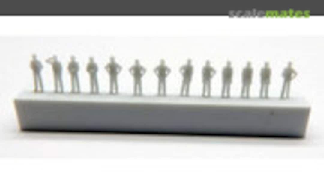 1:350 US Navy Sailors Set N°1 (Black Cat Models AC350047a)