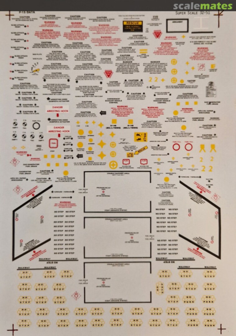 Boxart F-15 Eagle Data 32-0051 SuperScale International Boxart F-15 Eagle Data 32-0051 SuperScale International