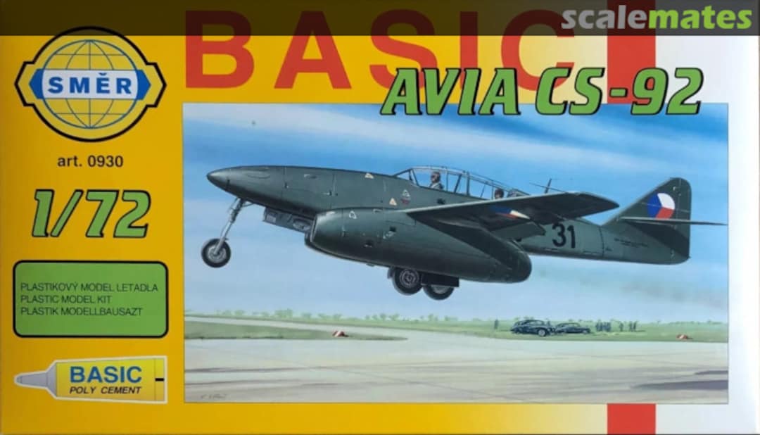 Boxart Avia CS-92 0930 Směr Boxart Avia CS-92 0930 Směr