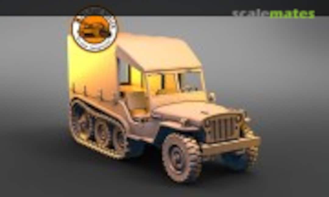 1:72 Jeep Willys tracked (Military Scales PMI0096B)