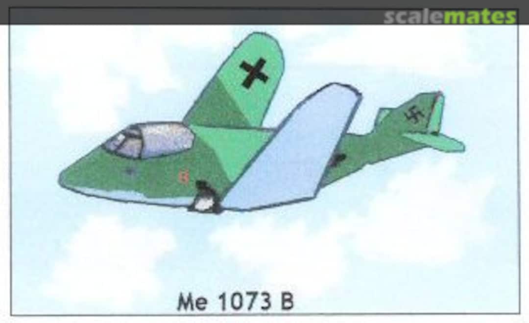 Boxart Messerschmitt Me 1073 B 72041 VAMI Models Boxart Messerschmitt Me 1073 B 72041 VAMI Models