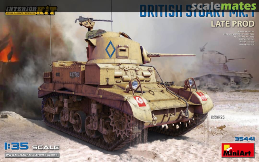 Boxart Stuart Mk. I Late Prod 35441 MiniArt
