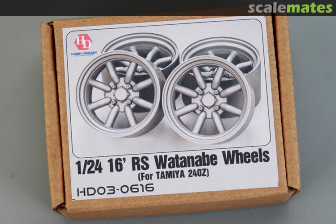 Boxart 16' Rs Watanabe Wheels HD03-0616 Hobby Design Boxart 16' Rs Watanabe Wheels HD03-0616 Hobby Design