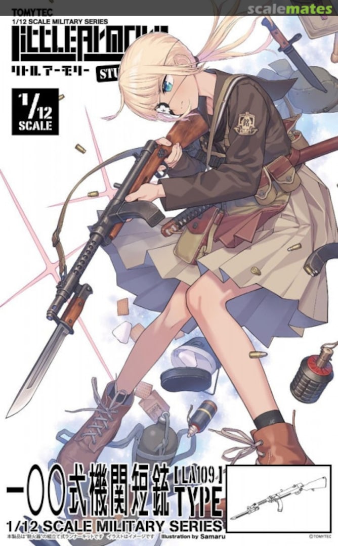 Boxart Type 100 Submachine Gun LA109 Tomytec Boxart Type 100 Submachine Gun LA109 Tomytec