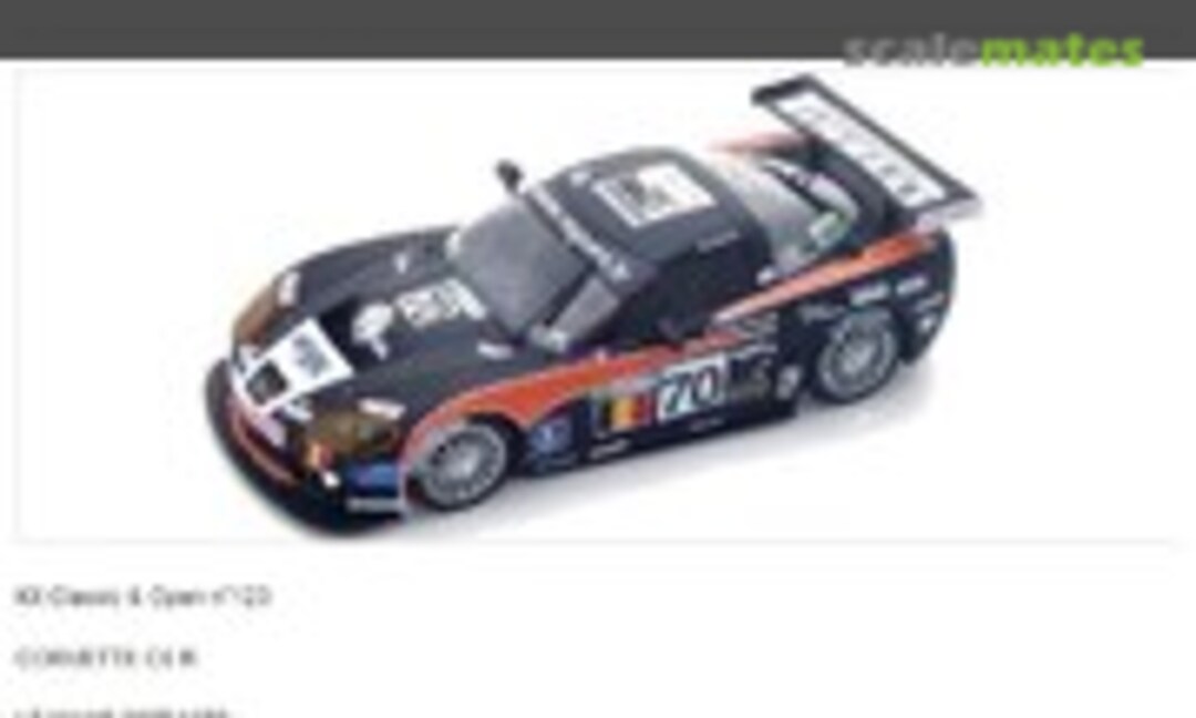 Chevrolet Corvette C6R (Provence Miniatures Automobiles K123)