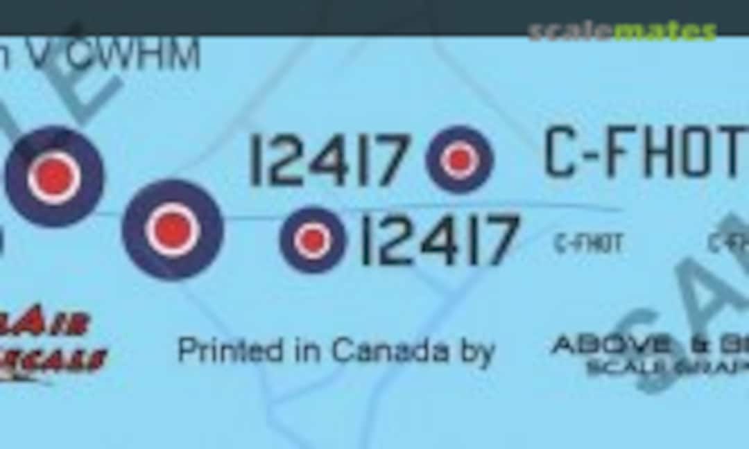 1:48 Avro Anson Mk.V (Above & Below Graphics 256) 256