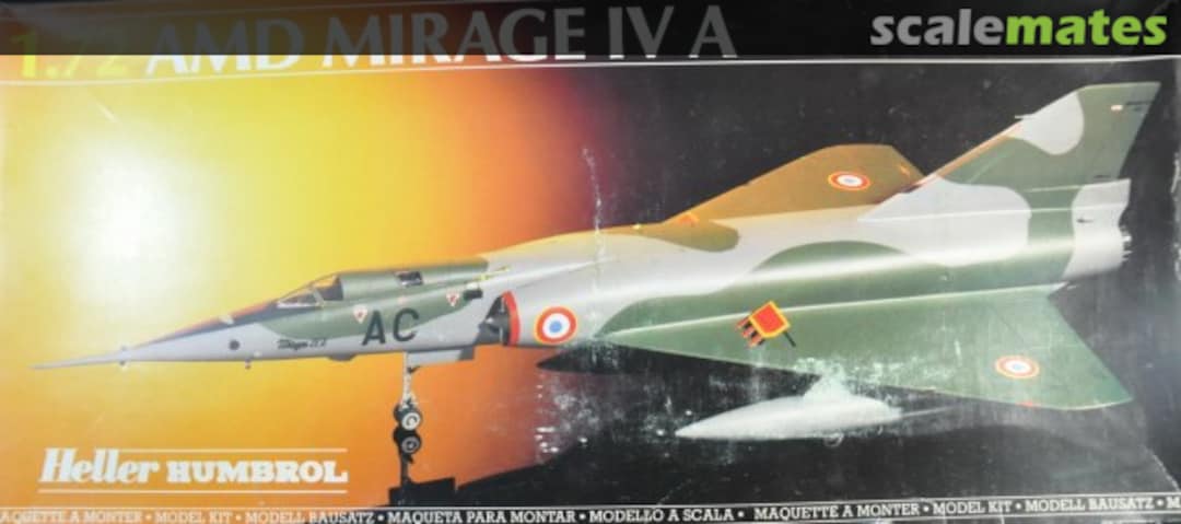 Boxart AMD Mirage IV A 80351 Heller Humbrol Boxart AMD Mirage IV A 80351 Heller Humbrol