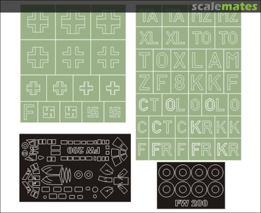 Boxart Focke-Wulf Fw 200 Condor MM72139 Montex Boxart Focke-Wulf Fw 200 Condor MM72139 Montex