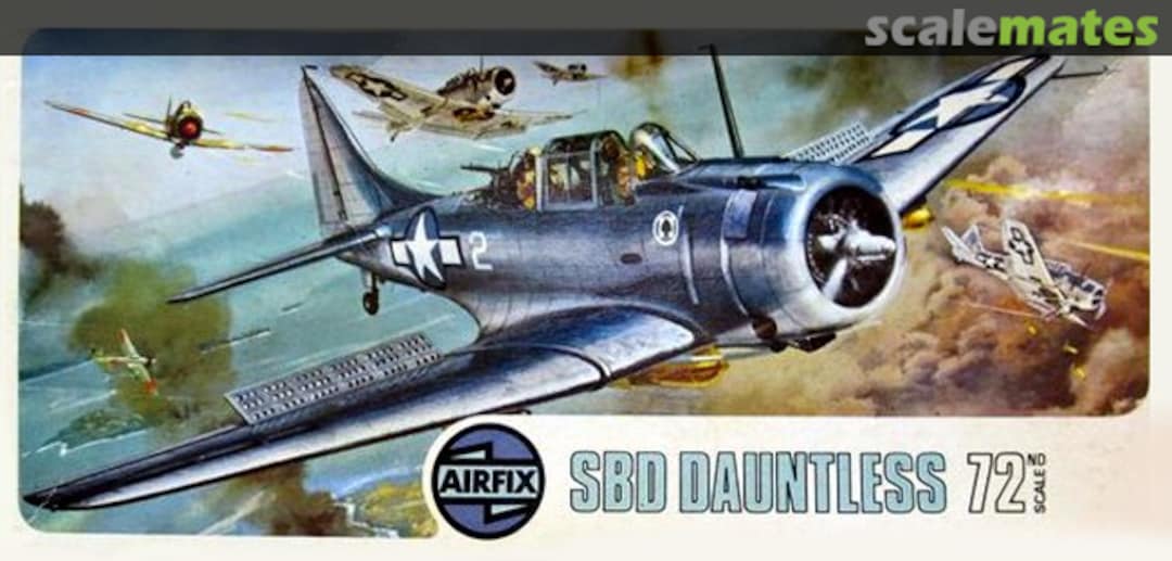 Boxart SBD Dauntless 02022-6 Airfix Boxart SBD Dauntless 02022-6 Airfix