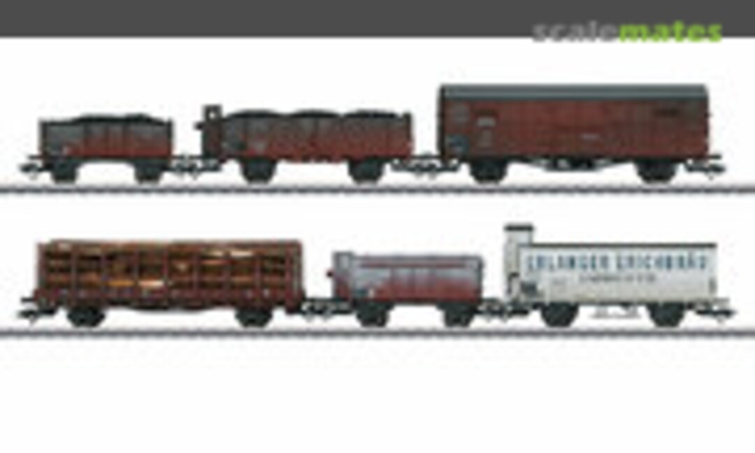 German 6pc freight car set, DRG (Märklin 46088)