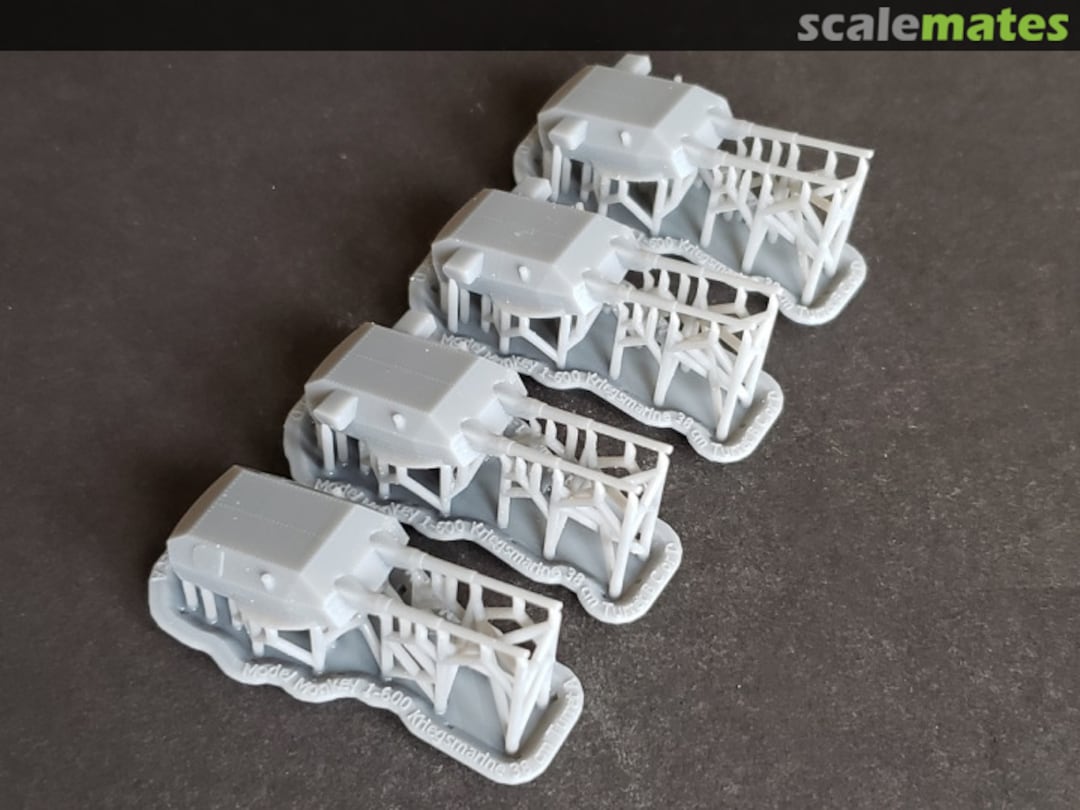 Boxart Bismarck and Tirpitz 38 cm SK C/34 Turrets with Integrated Barrels and Blast Bags (set of 4) 600-BisTrtsBlastBg Model Monkey Boxart Bismarck and Tirpitz 38 cm SK C/34 Turrets with Integrated Barrels and Blast Bags (set of 4) 600-BisTrtsBlastBg Model Monkey