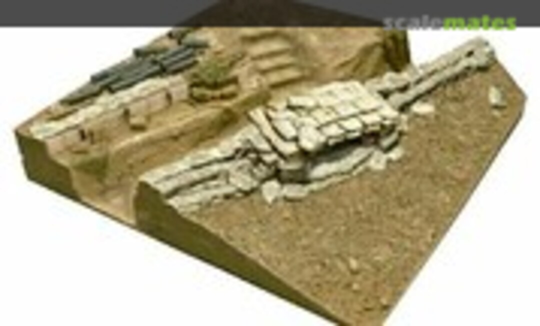 1:35 U.S. V.N. War Machine Gun Bunker Base (III) (Hobby Fan HF044)