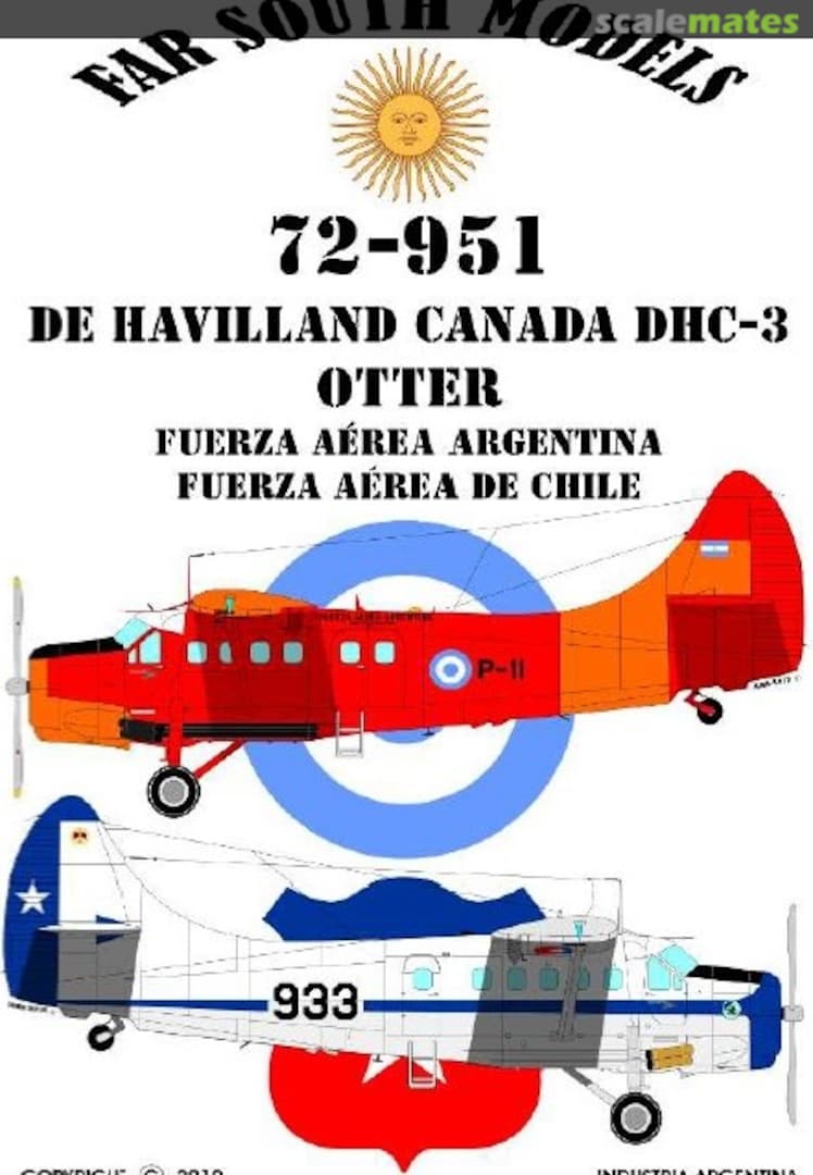 Boxart De Havilland Canada DHC-3 Otter 72-951 Far South Models Boxart De Havilland Canada DHC-3 Otter 72-951 Far South Models