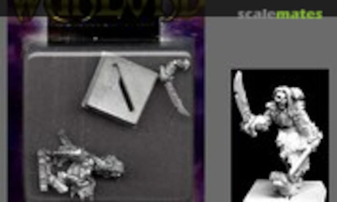 28mm Razig Undead Pirate (Reaper Miniatures 14029) 14029