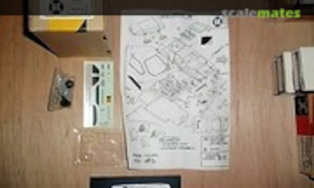 1:43 Ferrari 512S Modulo #0864 (Plan X43 X002) X002