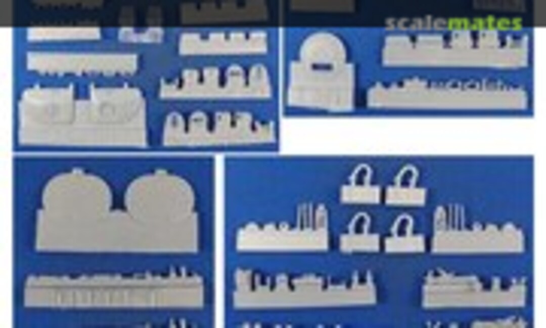 1:35 T29/T30/T34 series Turret Super Set (TAK) (The New TMD 35-7115) 35-7115