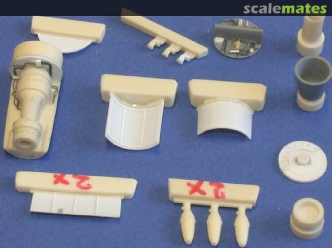 Boxart Meteor FR.Mk 8/9 - engine set 7130 CMK Boxart Meteor FR.Mk 8/9 - engine set 7130 CMK