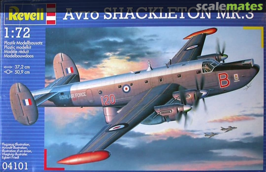 Boxart Avro Shackleton MR.3 04101 Revell Boxart Avro Shackleton MR.3 04101 Revell