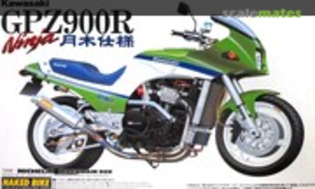 1:12 Kawasaki GPZ900R Ninja Tsukigi Racing (Aoshima 036525)
