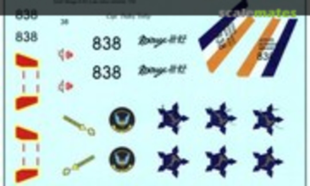 1:32 SAAF Mirage III RZ (MAV Decals MAV-320009) MAV-320009