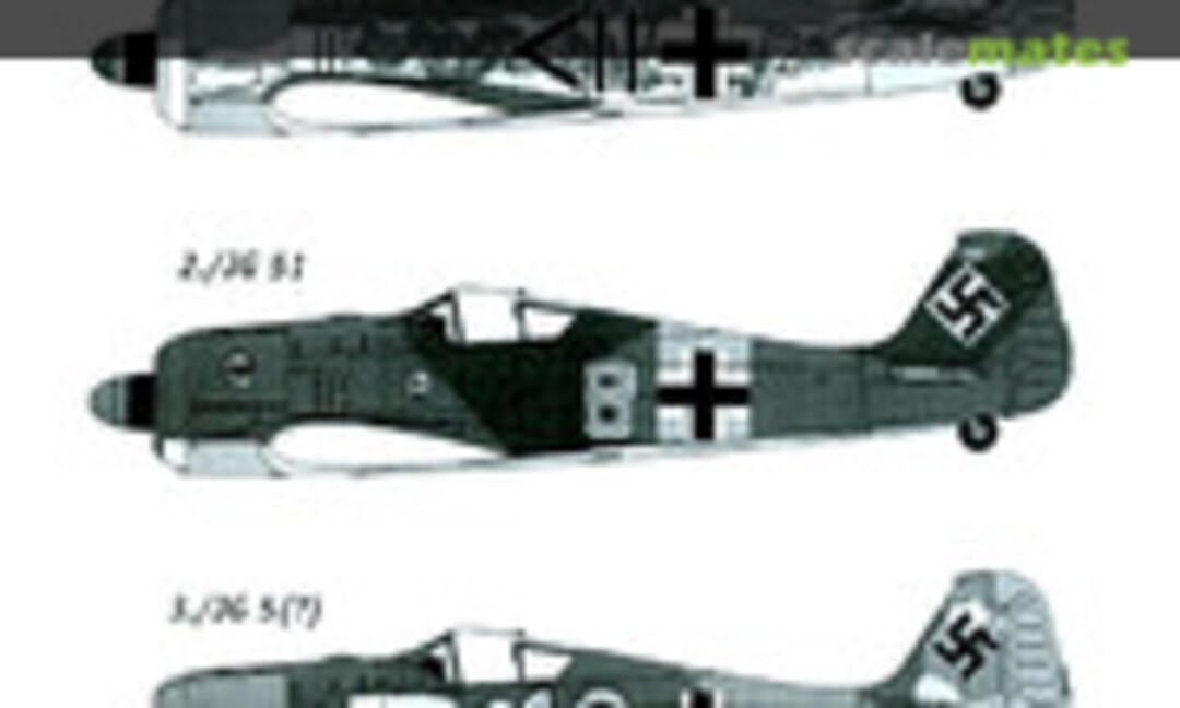 1:48 Focke-Wulf Fw 190 #12 (Third Group Decals 48-060) 48-060