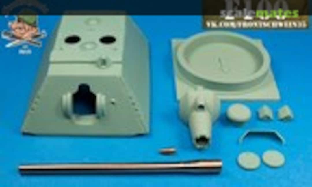 1:35 Krupp Turret for E-100/MAUS (Frontschwein F100) F100