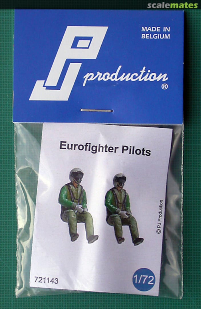Boxart Eurofighter Pilots seated in A/C 721143 PJ Production Boxart Eurofighter Pilots seated in A/C 721143 PJ Production