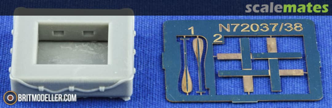 Boxart German Speed Boat Life Raft / Schnellboot Rettungsfloss N72037 CMK Boxart German Speed Boat Life Raft / Schnellboot Rettungsfloss N72037 CMK