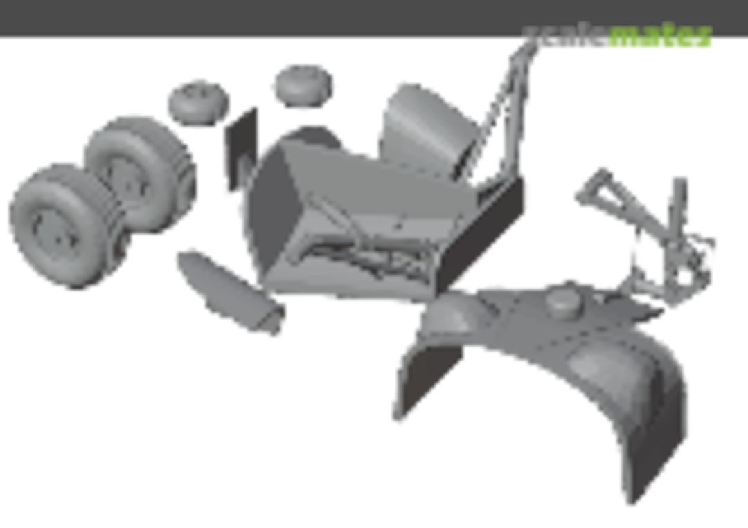 Boxart Mi-24 landing gear 144135-8K M & R Modelfactory