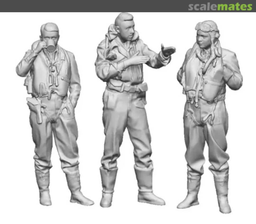 Boxart RAF 2TAF Pilots in Conversation (WW2) 50304-048 Modelu Boxart RAF 2TAF Pilots in Conversation (WW2) 50304-048 Modelu