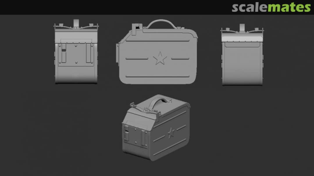 Boxart Ammo Box for DShK A053-72 Firma49 Boxart Ammo Box for DShK A053-72 Firma49