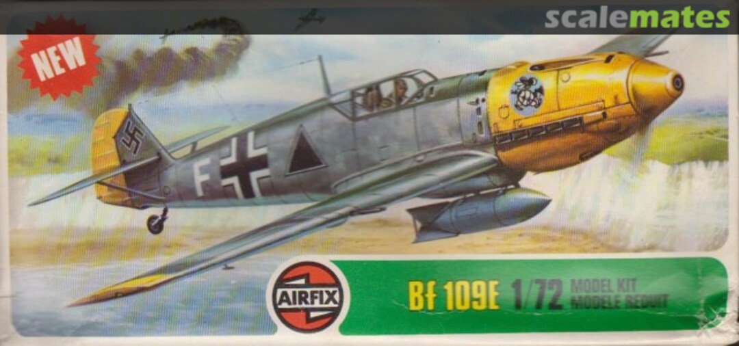Boxart Bf 109E 02048-8 Airfix Boxart Bf 109E 02048-8 Airfix
