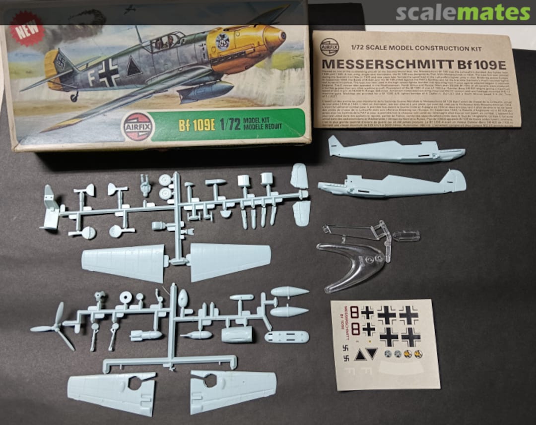 Contents Bf 109E 02048-8 Airfix Contents Bf 109E 02048-8 Airfix