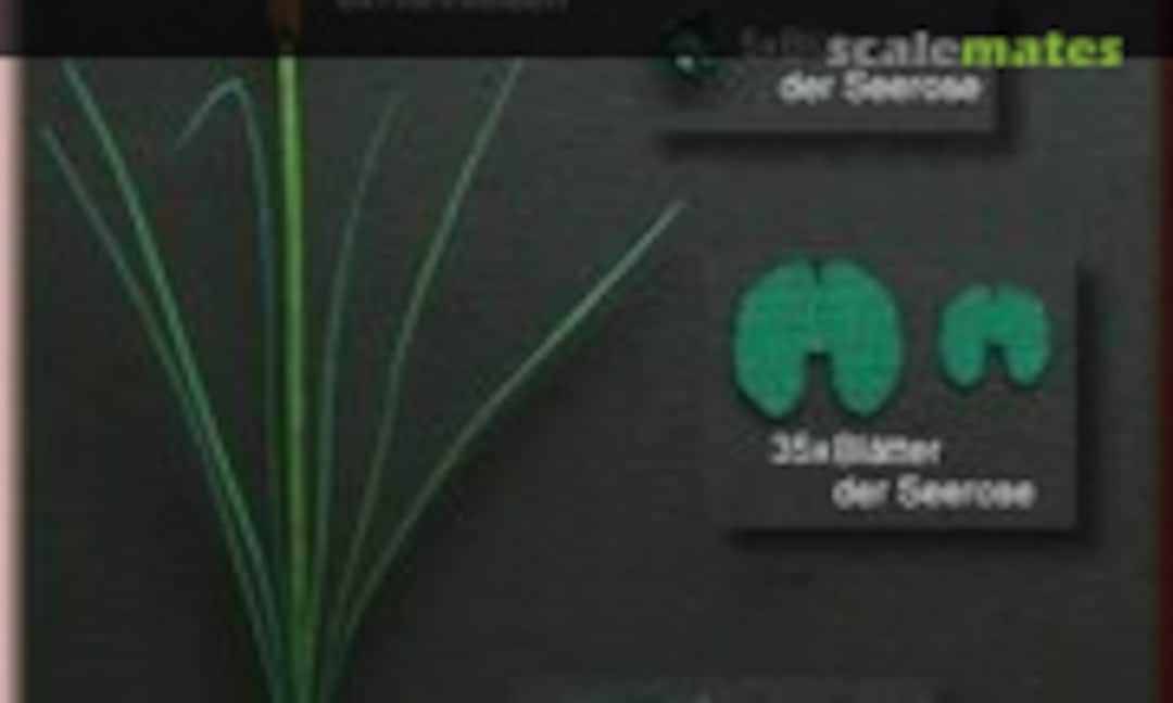 1:35 Bulrush, Arrowhead, & Water Lily <Green> (Fredericus-Rex GL-056-GN) GL-056-GN