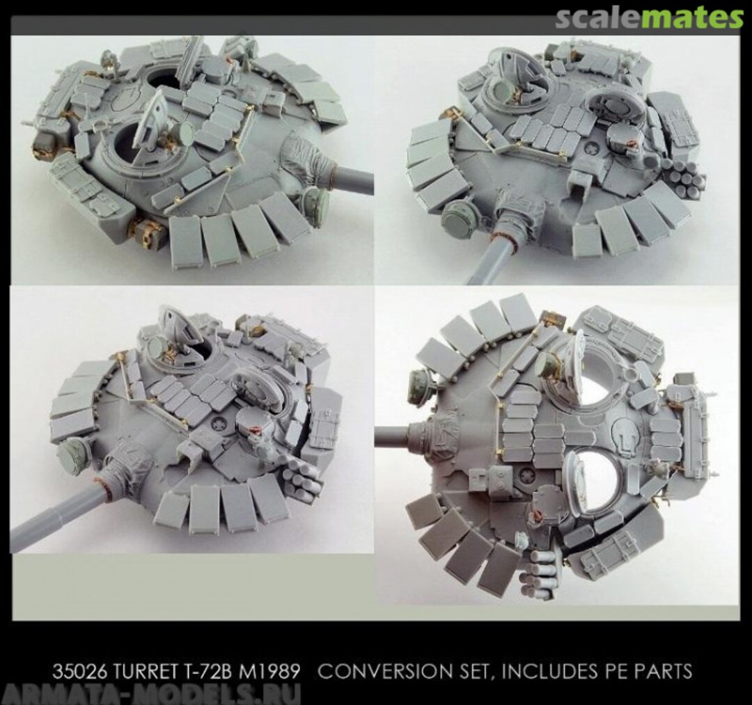 Boxart T-72BM Turret m1989 for Tamiya B35026 Miniarm Boxart T-72BM Turret m1989 for Tamiya B35026 Miniarm