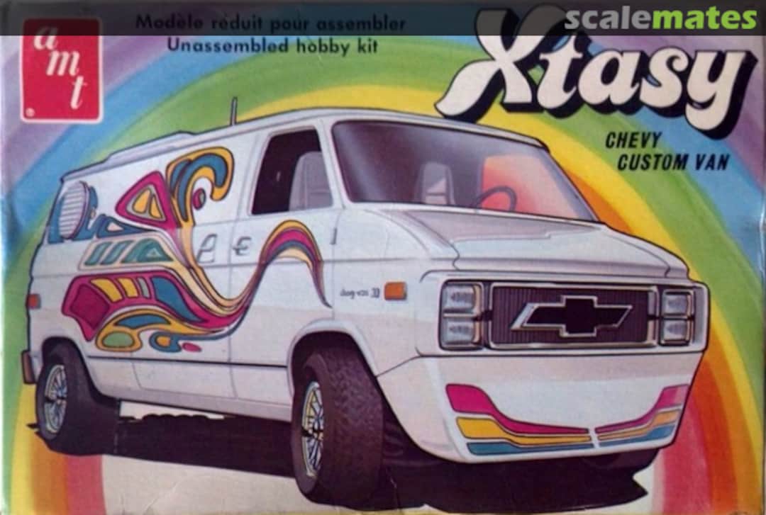 Boxart Custom Chevy Van T-401 AMT Boxart Custom Chevy Van T-401 AMT