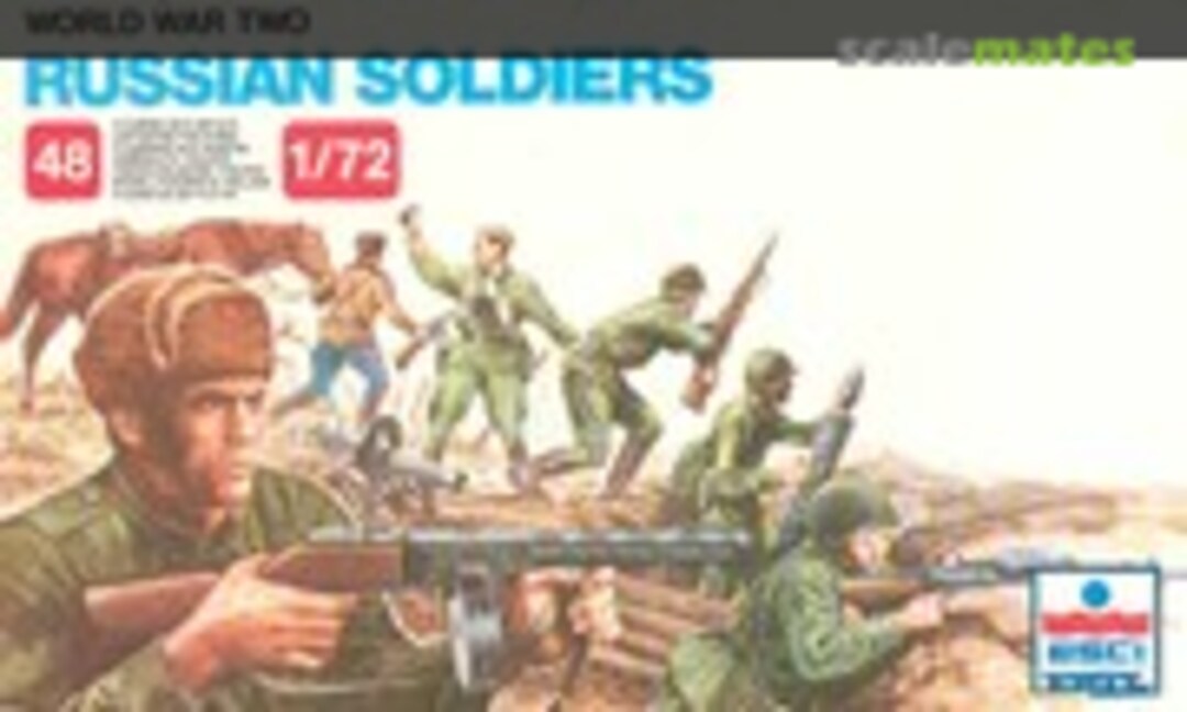 1:72 Russian Soldiers (ESCI/ERTL 203) 203