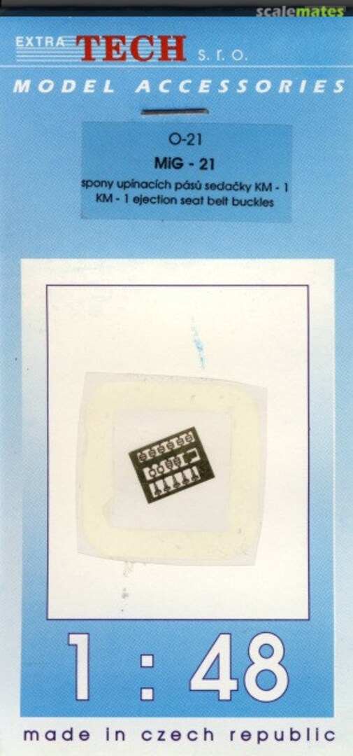 Boxart KM-1 ejection seat belt buckles 0-21 Extratech Boxart KM-1 ejection seat belt buckles 0-21 Extratech