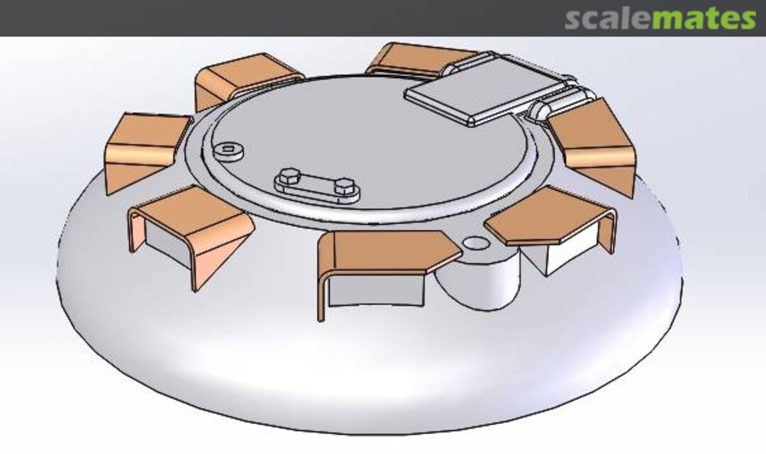 Boxart Commander cupola for Panther Ausf. F S72364 OKB Grigorov Boxart Commander cupola for Panther Ausf. F S72364 OKB Grigorov