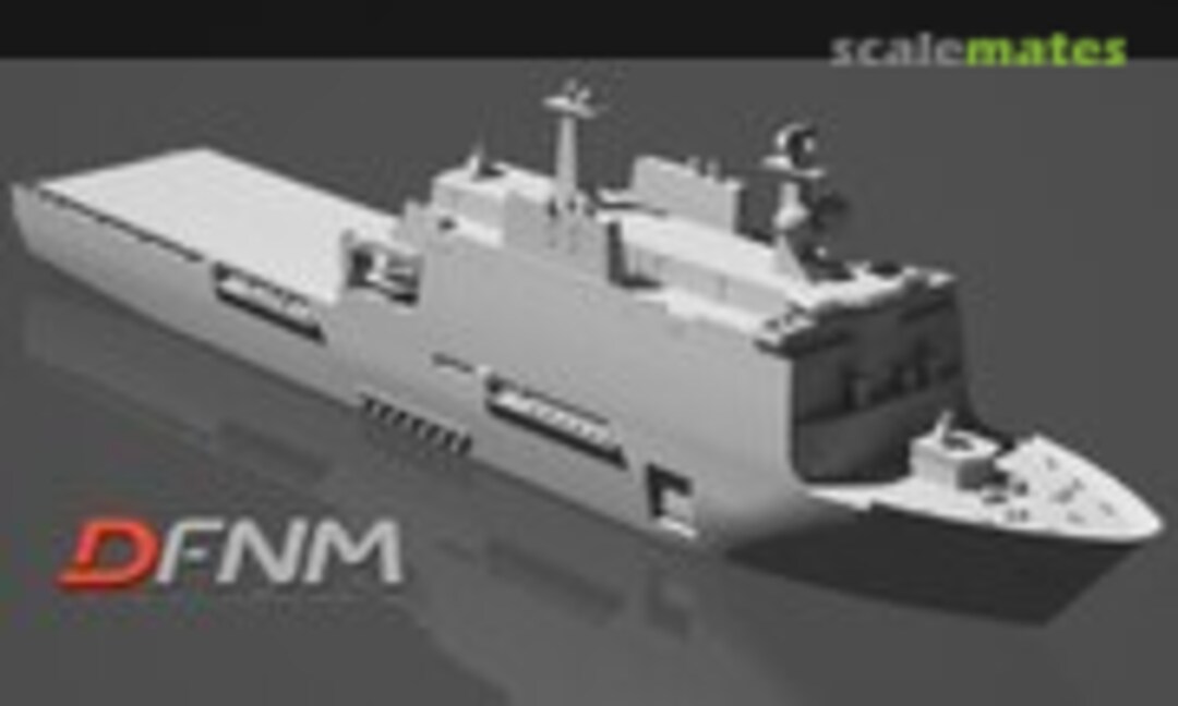 1:700 Rotterdam L800 LPD (Dutch Fleet Naval Miniatures VZDLPTUEF) VZDLPTUEF