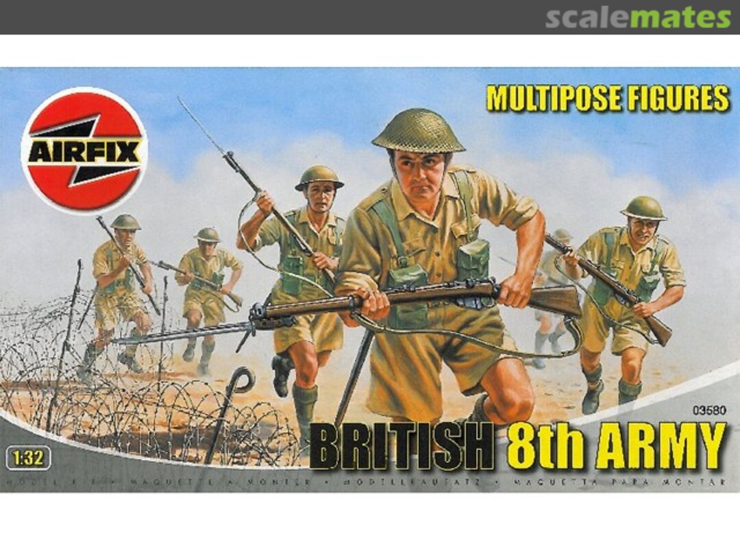Boxart 8th Army 03580 Airfix