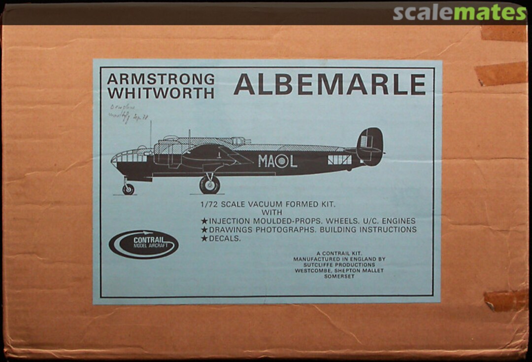Boxart Armstrong Whitworth Albemarle Contrail Boxart Armstrong Whitworth Albemarle Contrail
