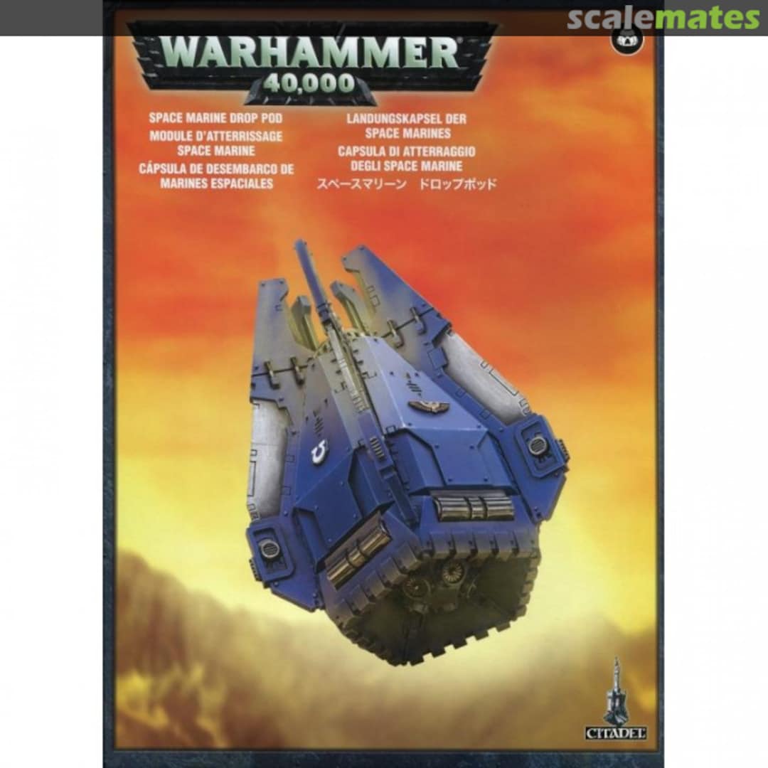 Boxart Space Marine Drop Pod 48-27 Games Workshop
