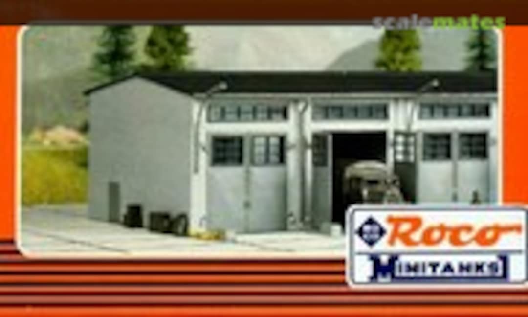 1:87 Fahrzeughalle (Roco Minitanks 292)