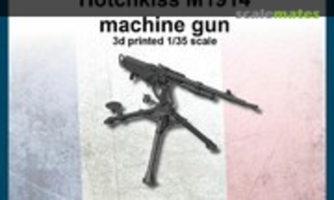 1:35 Hotchkiss M1914 Machine Gun (FC Model Trend 35933) 35933
