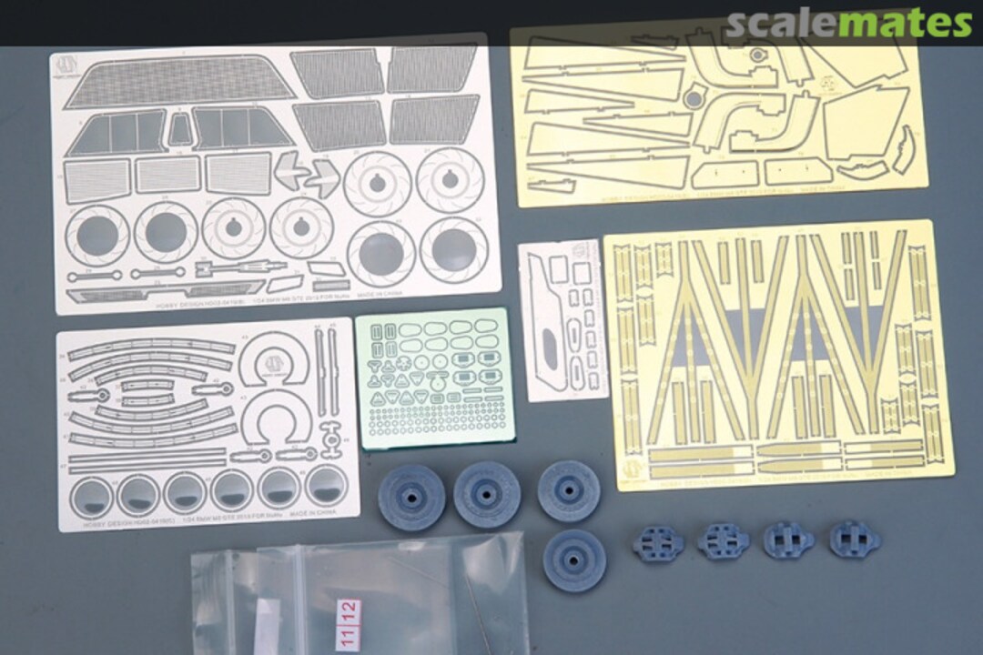 Contents BMW M8 GTE 2019 Detail-up Set HD02-0419 Hobby Design Contents BMW M8 GTE 2019 Detail-up Set HD02-0419 Hobby Design