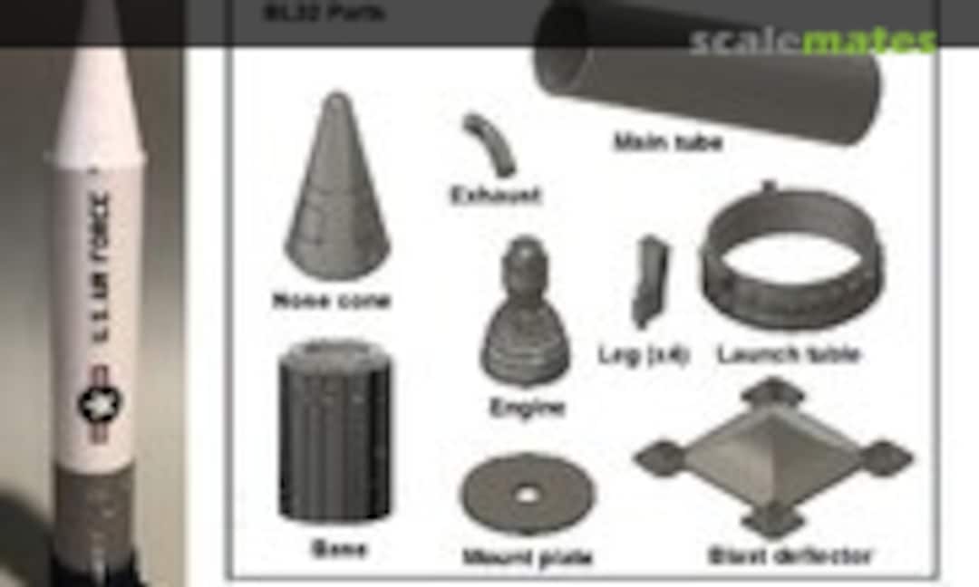 1:72 Jupiter IRBM (Belcher Bits BL32) BL32